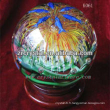 belle boule de cristal k9 K061